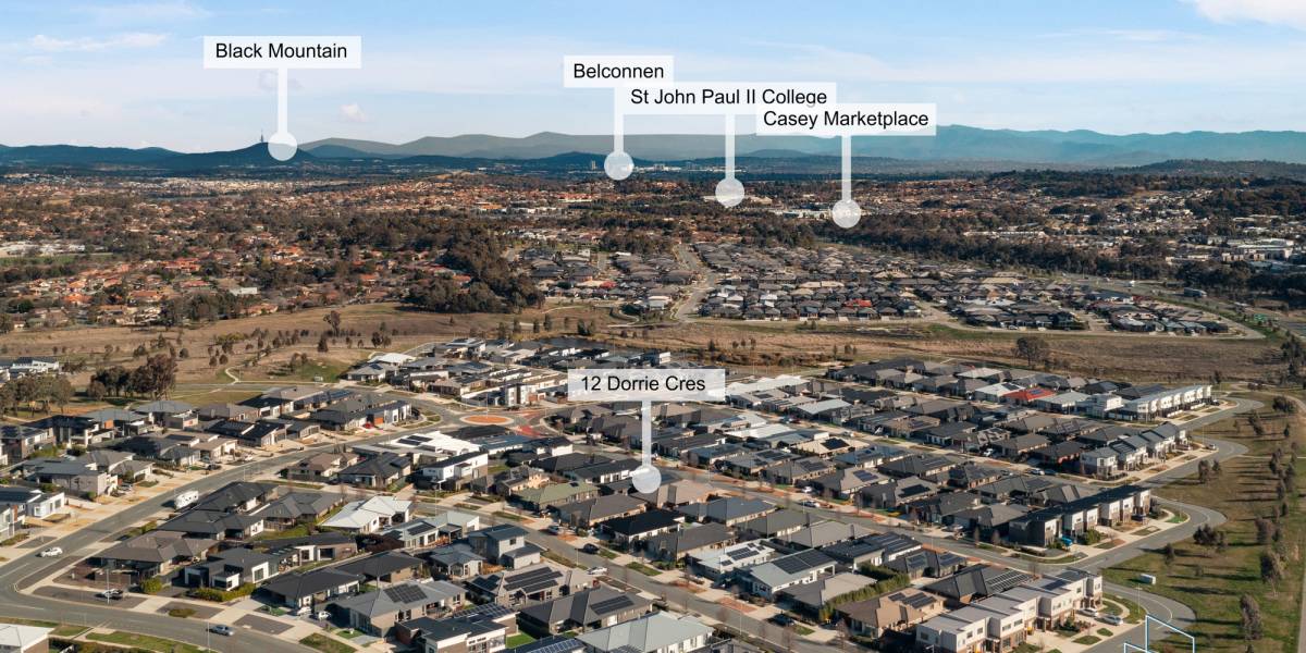 12 Dorrie Crescent, MONCRIEFF, ACT 2914 AUS